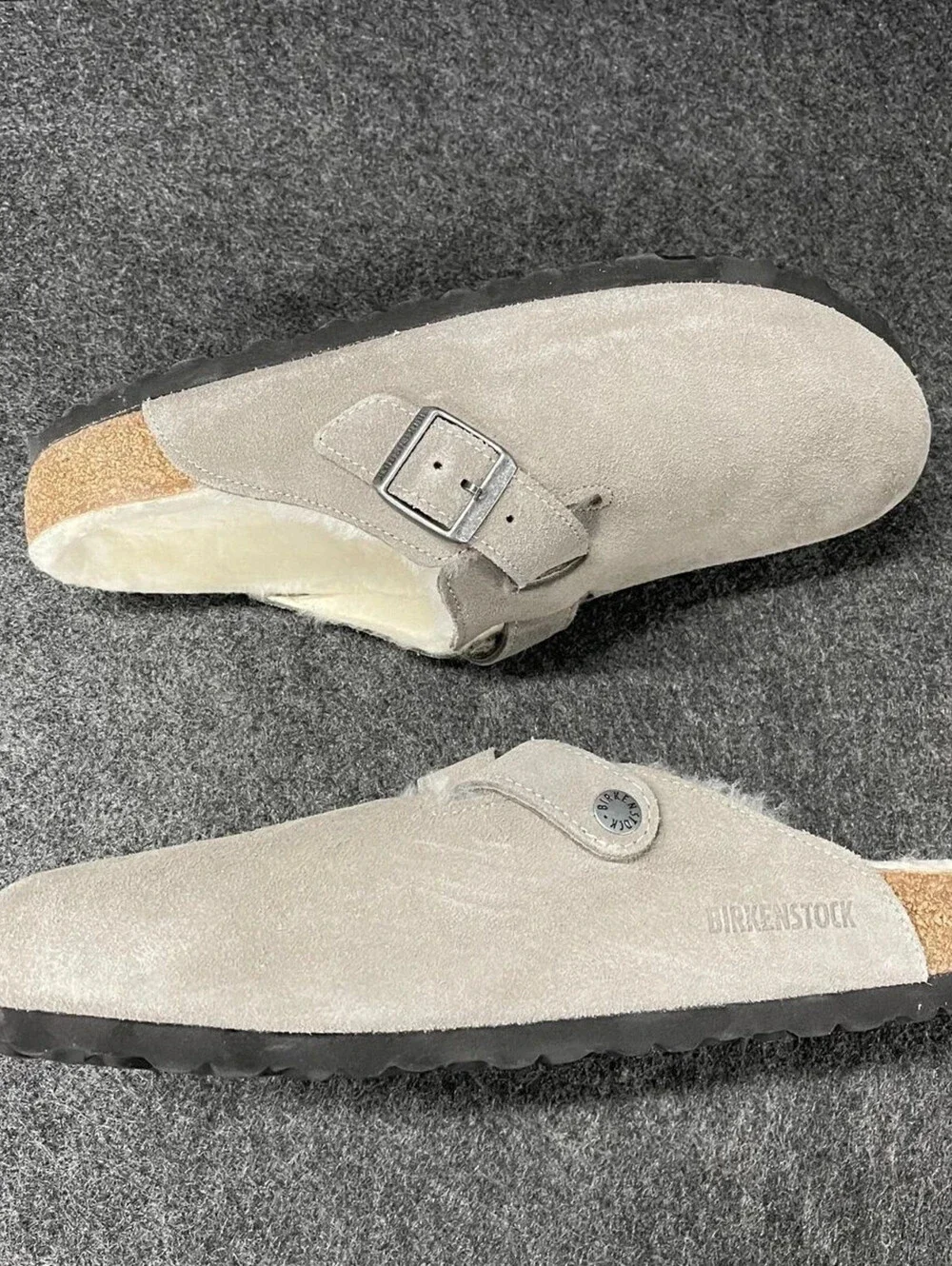 Birkenstock boston shearling